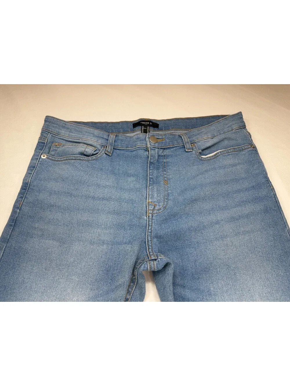 Forever 21 Mens Jeans Straight Leg Wash Size 36 Blue